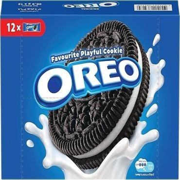 Oreo Biscuits 12 x 36.8Gm-Value Pack, 12 Pieces Per Carton